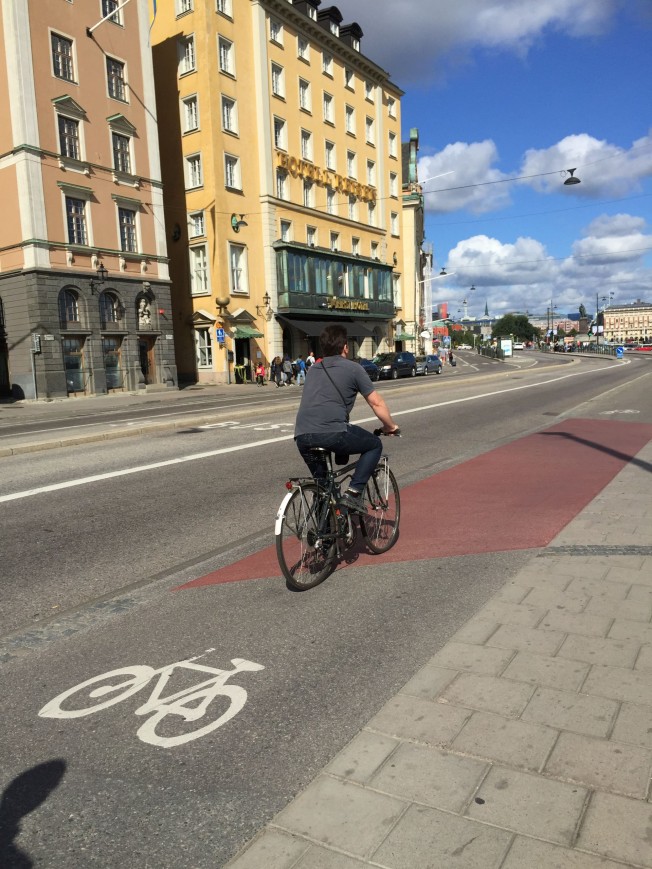 piste cyclable stockholm