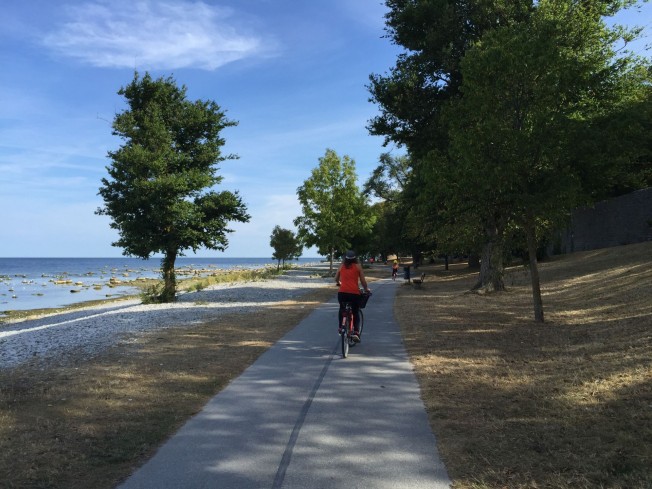 sweden cycling path